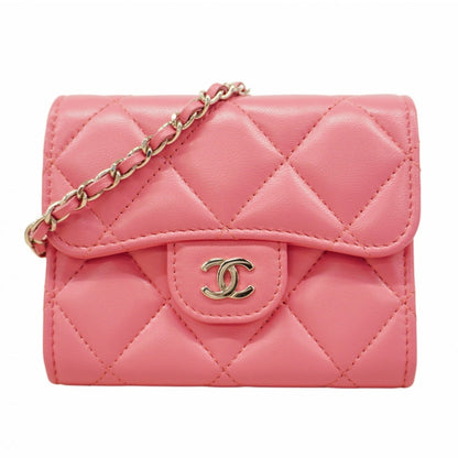 Chanel Matelasse Shoulder Wallet With Chain Bag