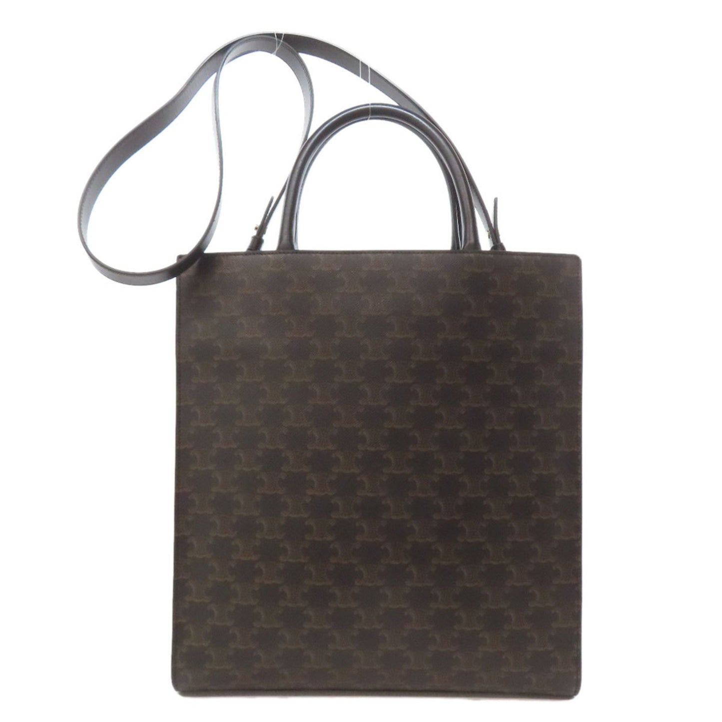 Celine Vertical Cabas Triomphe 2-Way Handbag Pvc