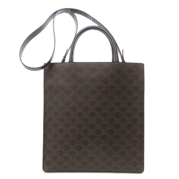 Celine Vertical Cabas Triomphe 2-Way Handbag Pvc