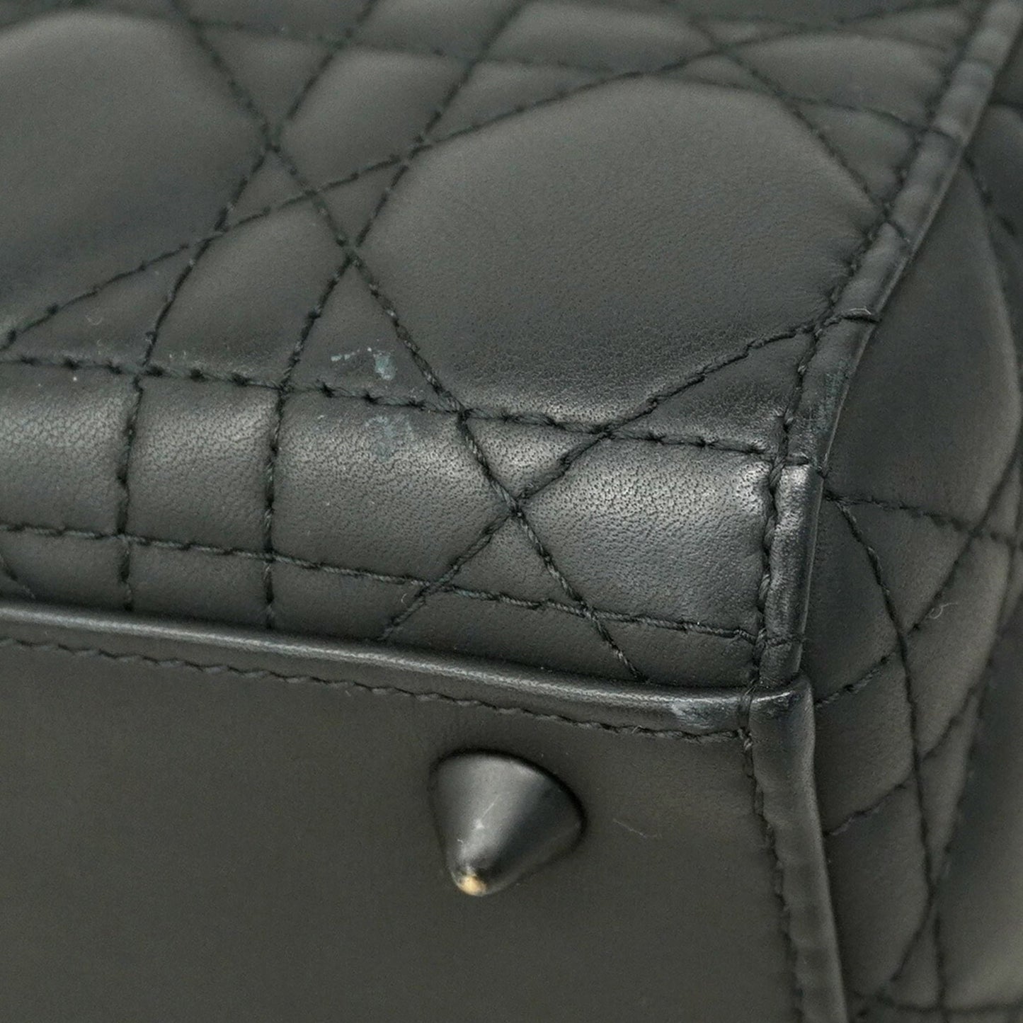 Leather Christian Dior Handbag