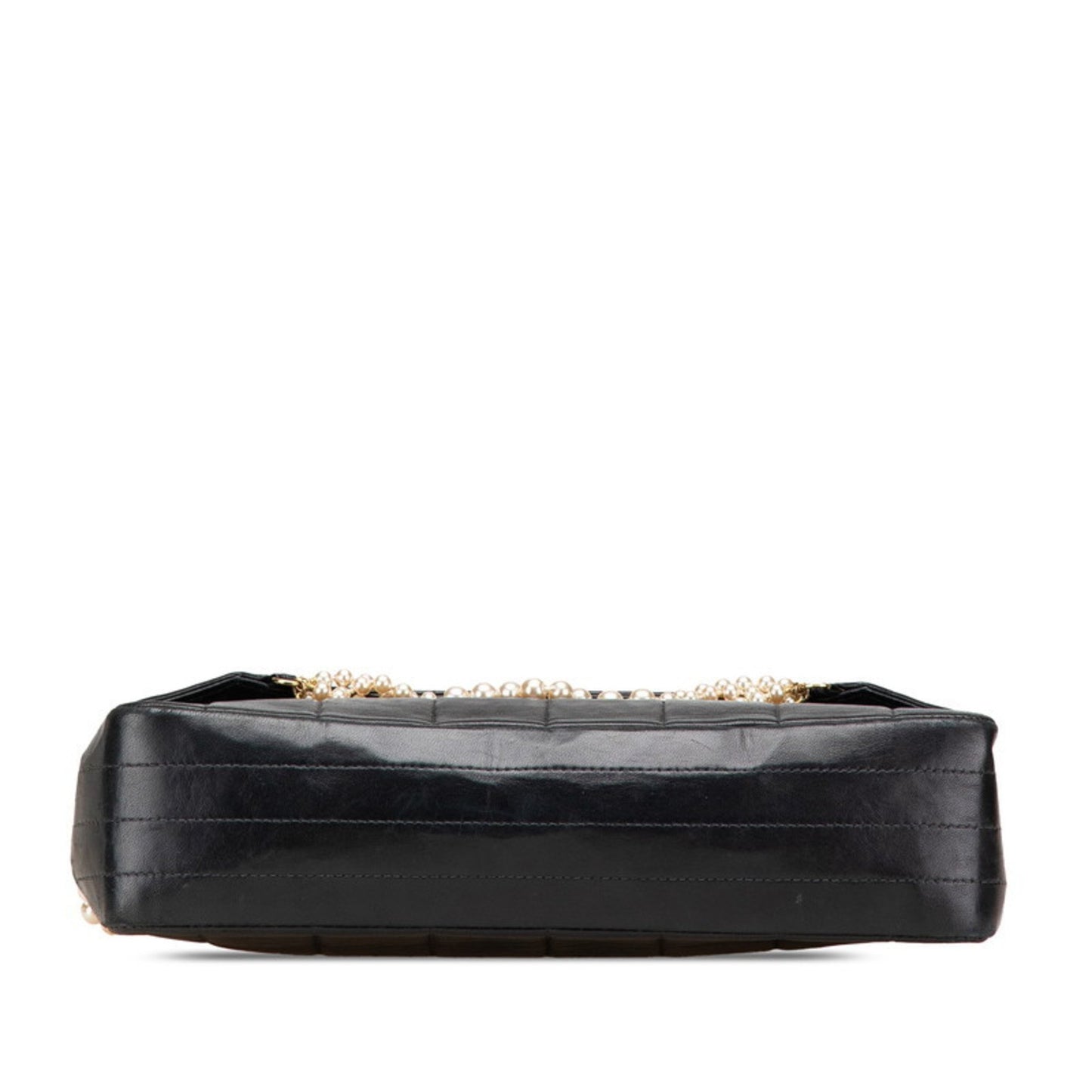 Chanel Chocobar Shoulder Bag In Black Lambskin