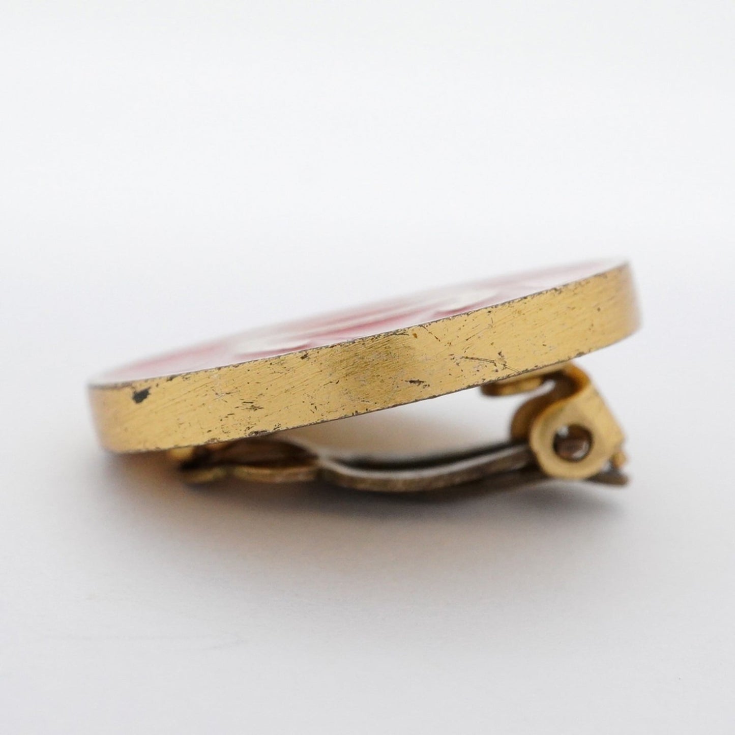 Chanel Coco Mark Circle Earrings