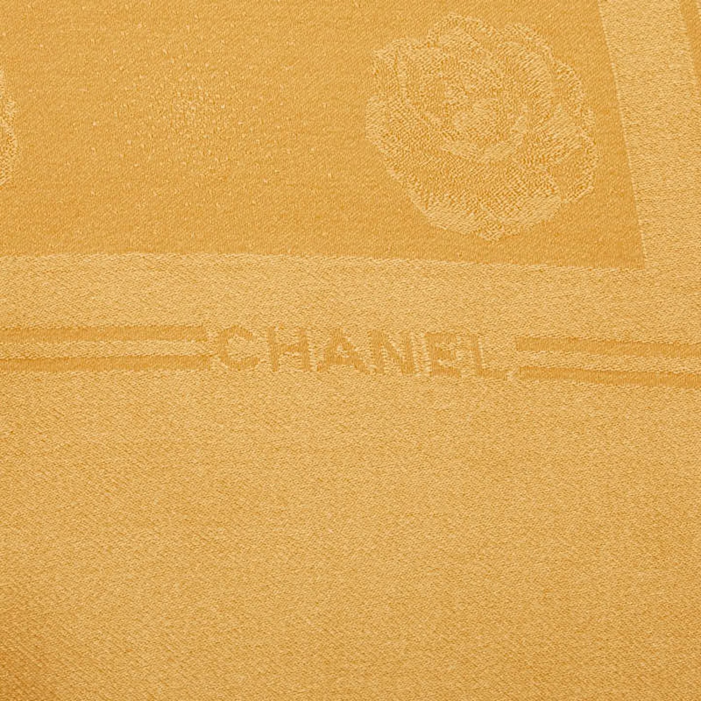 Chanel Flower Motif Scarf