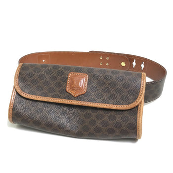 Celine Bag 2Way Cluch Bag Waist Pouch Brown