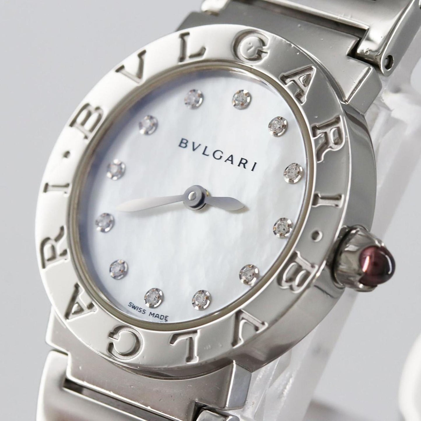 Bvlgari 12P Bbl26S Bbl26Wss 12 Ss Wristwatch Quartz