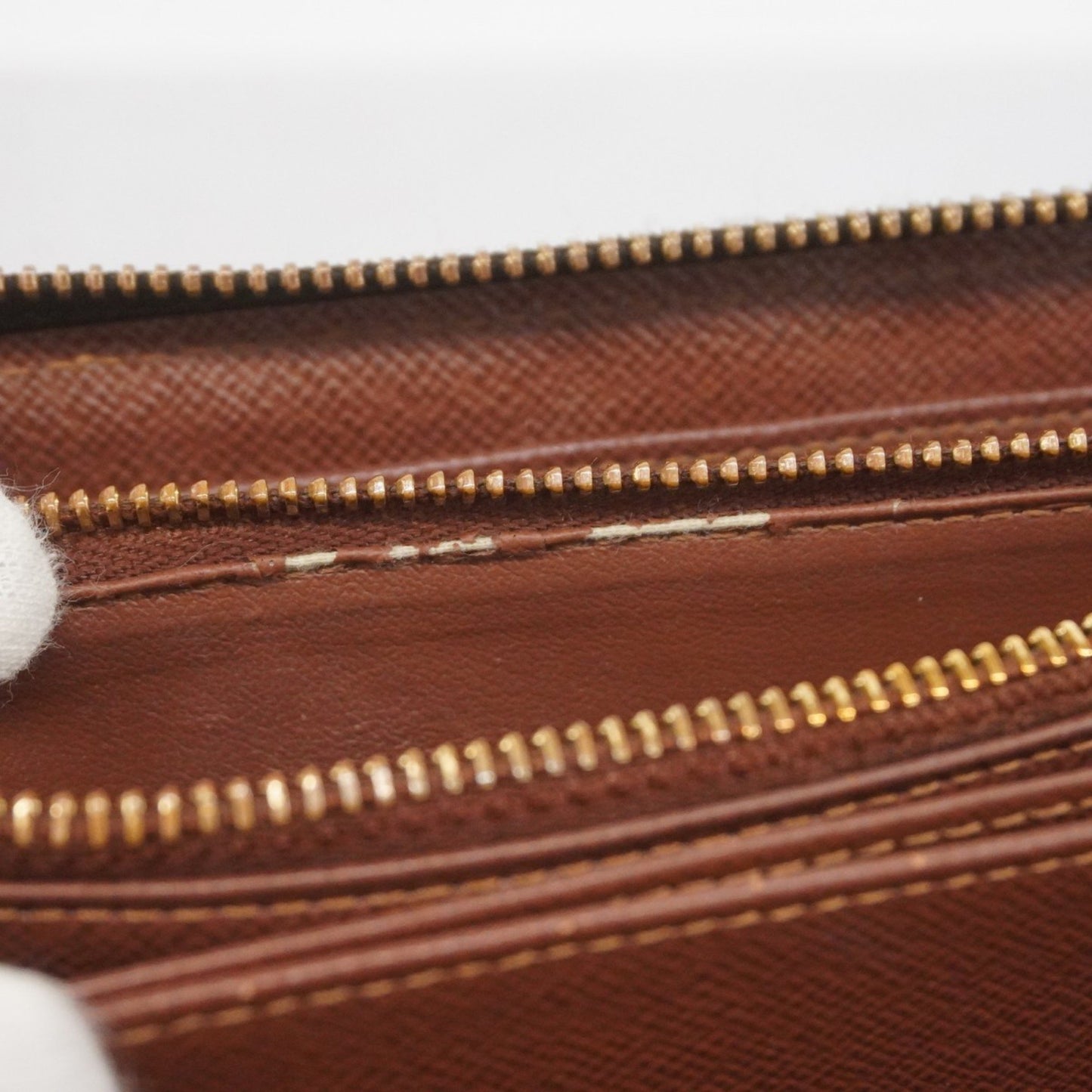 Louis Vuitton Monogram Zippy Wallet M60017 Brown