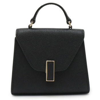 Valextra Iside Belt Mini Handbag Shoulder Bag Waist 3Way Leather Black Sges0061028Locpl99 V3E61 028