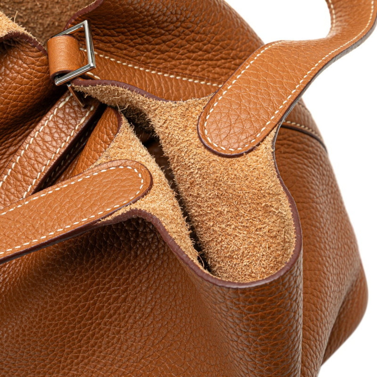 Hermes Picotin Pm Handbag Gold (Brown) Taurillon Clemence