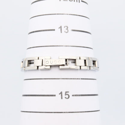 Gucci Women'S Stainless Steel Watch With Pink Shell Finish