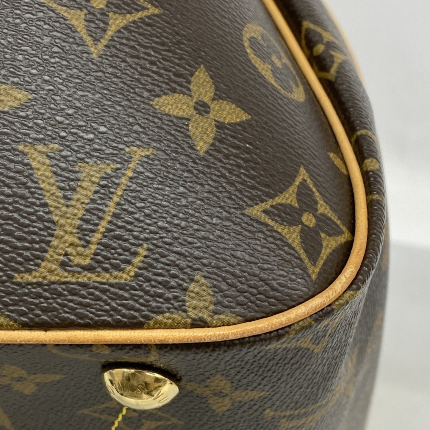 Louis Vuitton Monogram Tivoli Gm Handbag M40144 Brown