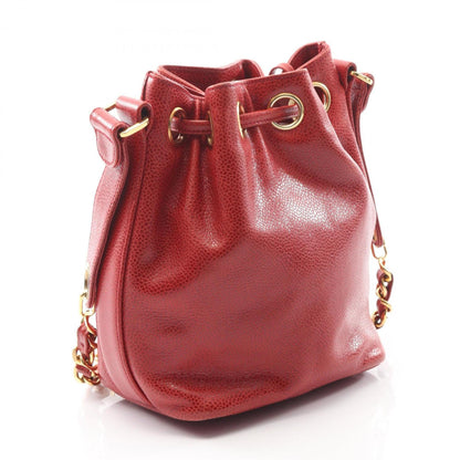 Chanel Coco Mark Shoulder Bag In Grained Calfskin Caviar