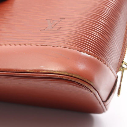 Louis Vuitton Alma Epi Kenya Brown Leather Handbag