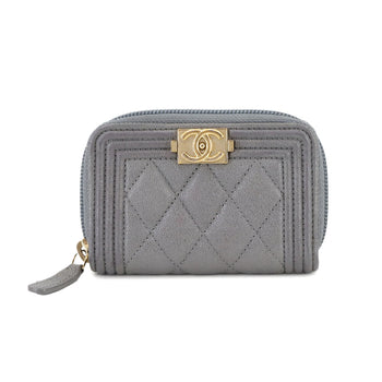 Chanel Boy Chanel Zip Coin Purse