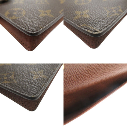Louis Vuitton Agenda Pm Monogram 6-Hole Planner Cover R20005 Brown Lv 0705 Louis Vuitton