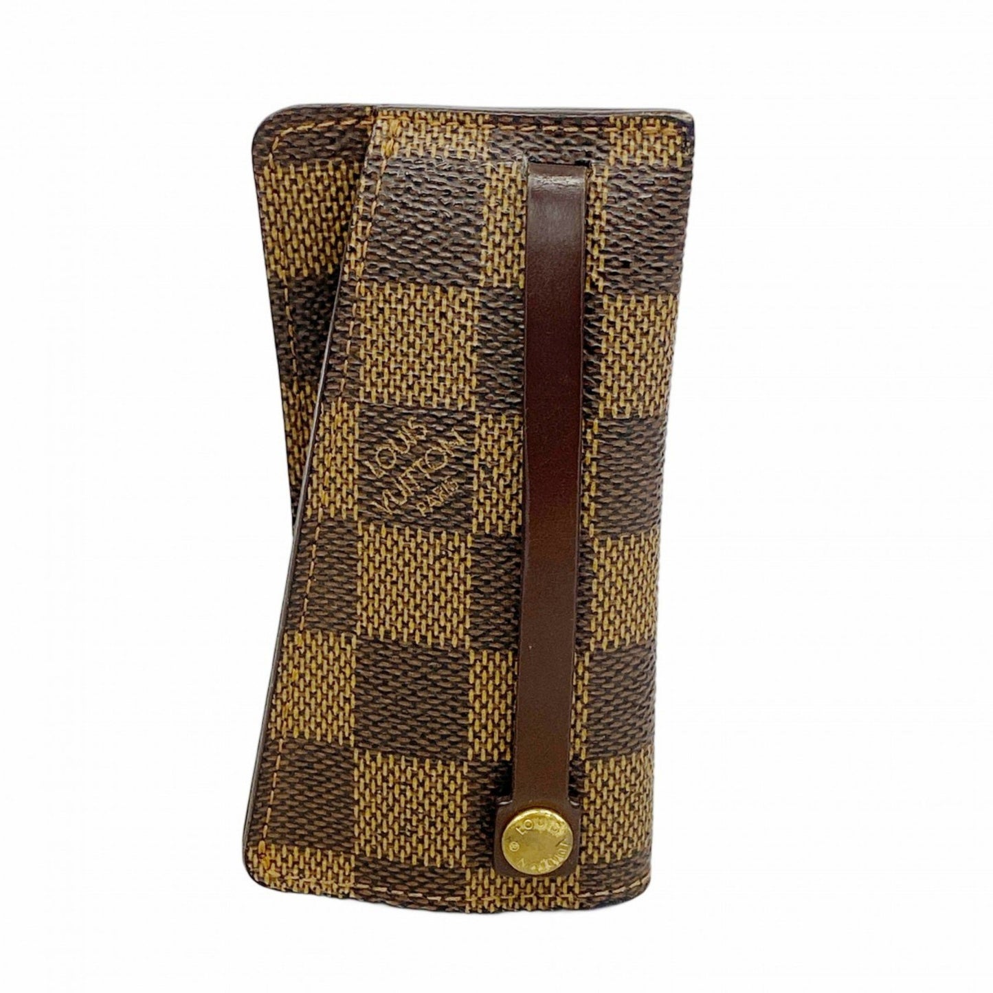 Louis Vuitton Damier Crochet Pm Key Case N62661 Ebene
