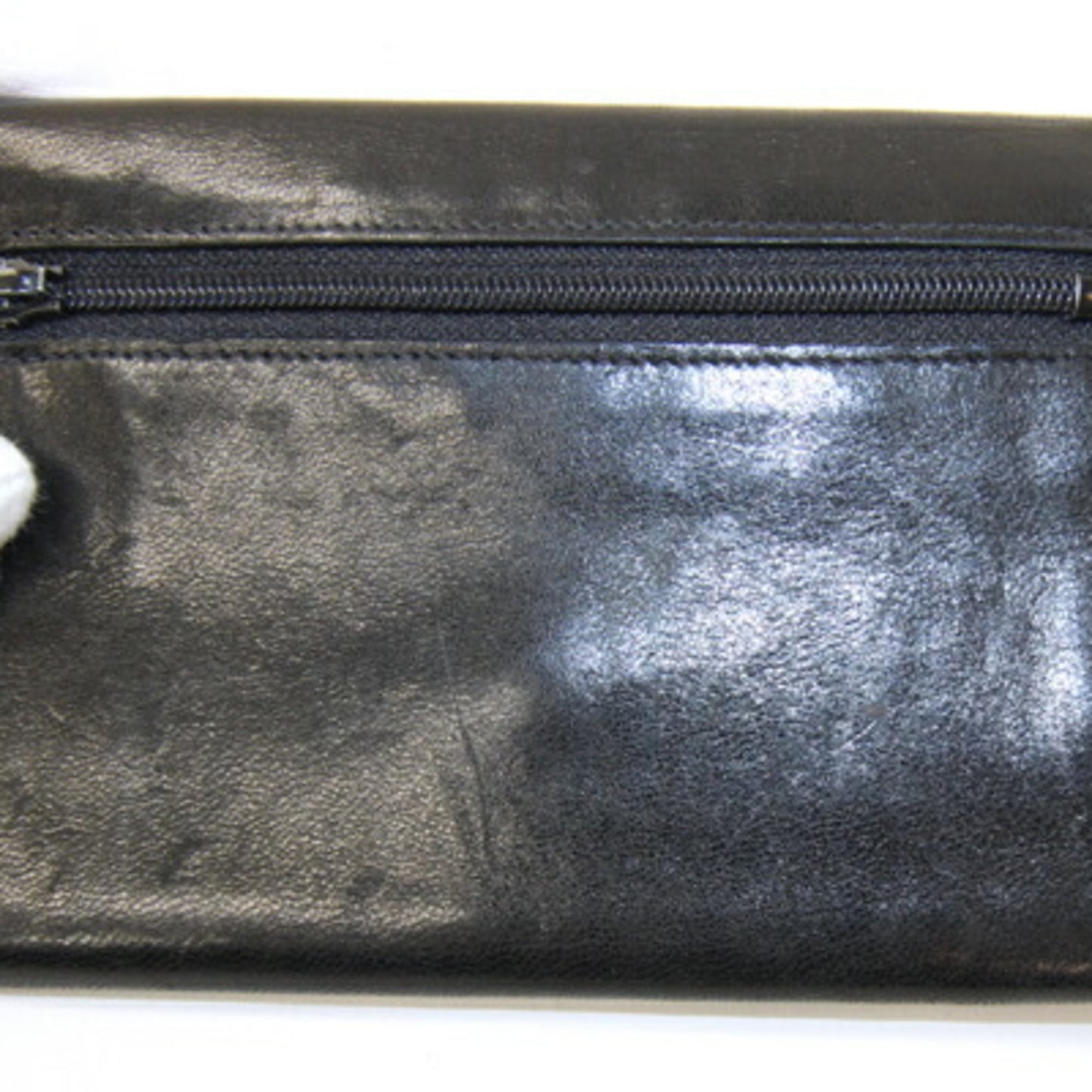 Chanel Coco Mark Black Lambskin Bifold Wallet