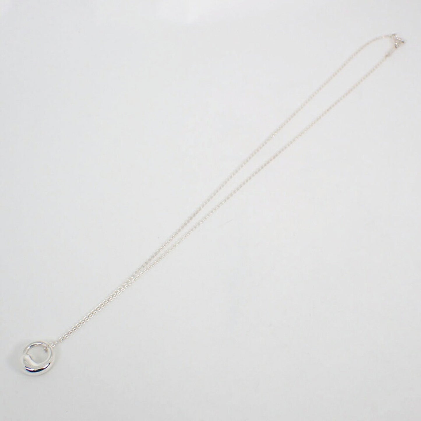 Tiffany 925 Eternal Circle Pendant Necklace