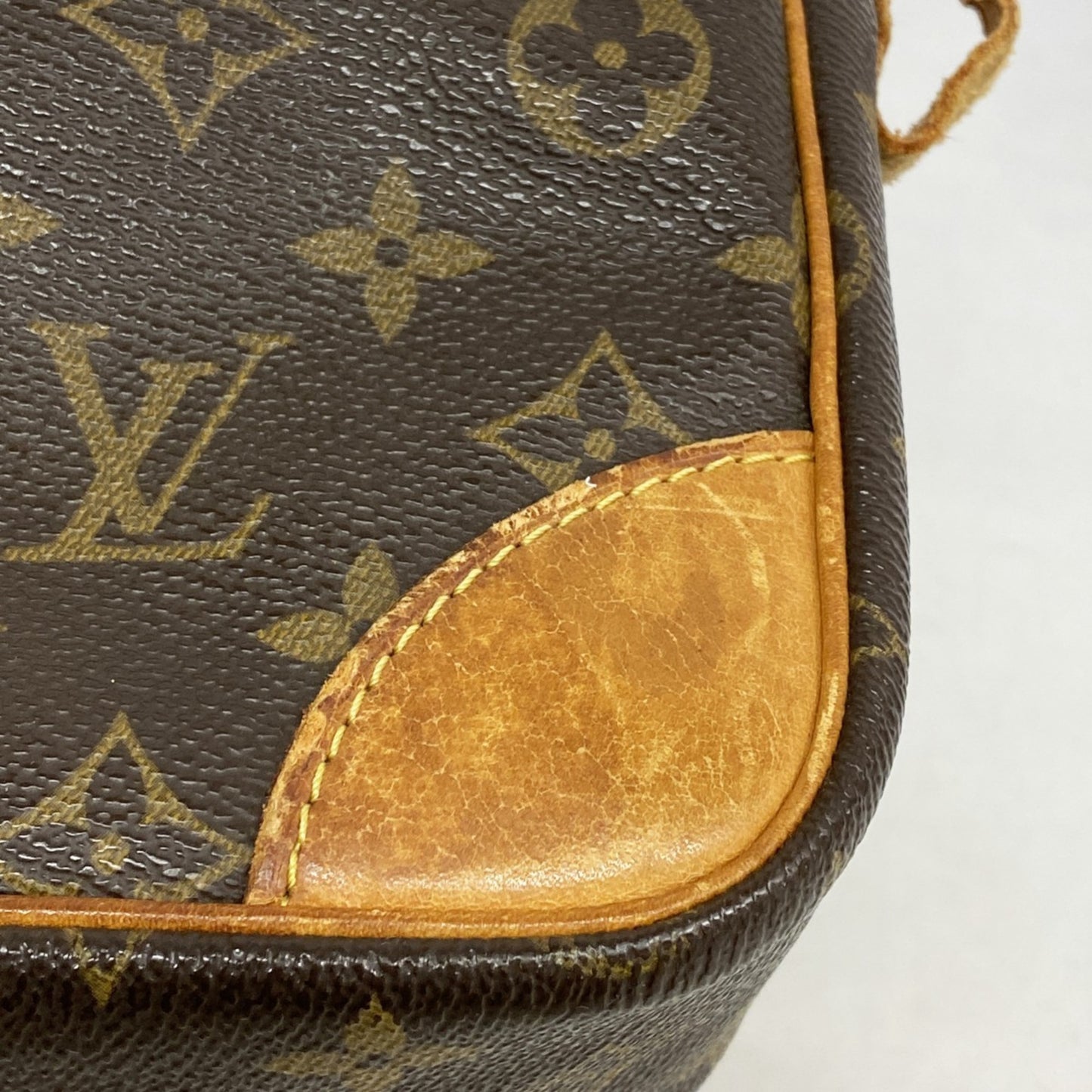 Louis Vuitton Monogram Compigne 28 Clutch Bag M51845 Brown