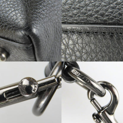 Coach Tote Bag F59433 Satchel Lunch Floral Nylon Leather Black Red Green