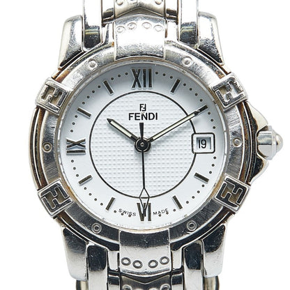 Fendi Horology Watch 3500L Quartz White Dial Stainless Steel