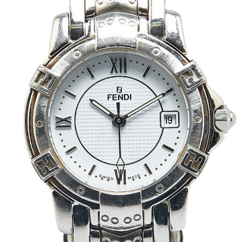 Fendi Horology Watch 3500L Quartz White Dial Stainless Steel