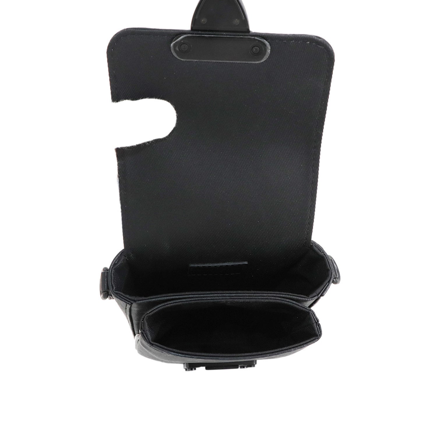 Louis Vuitton Monogram Eclipse S-Lock Vertical Wearable Wallet Shoulder Bag M82252 Rfid