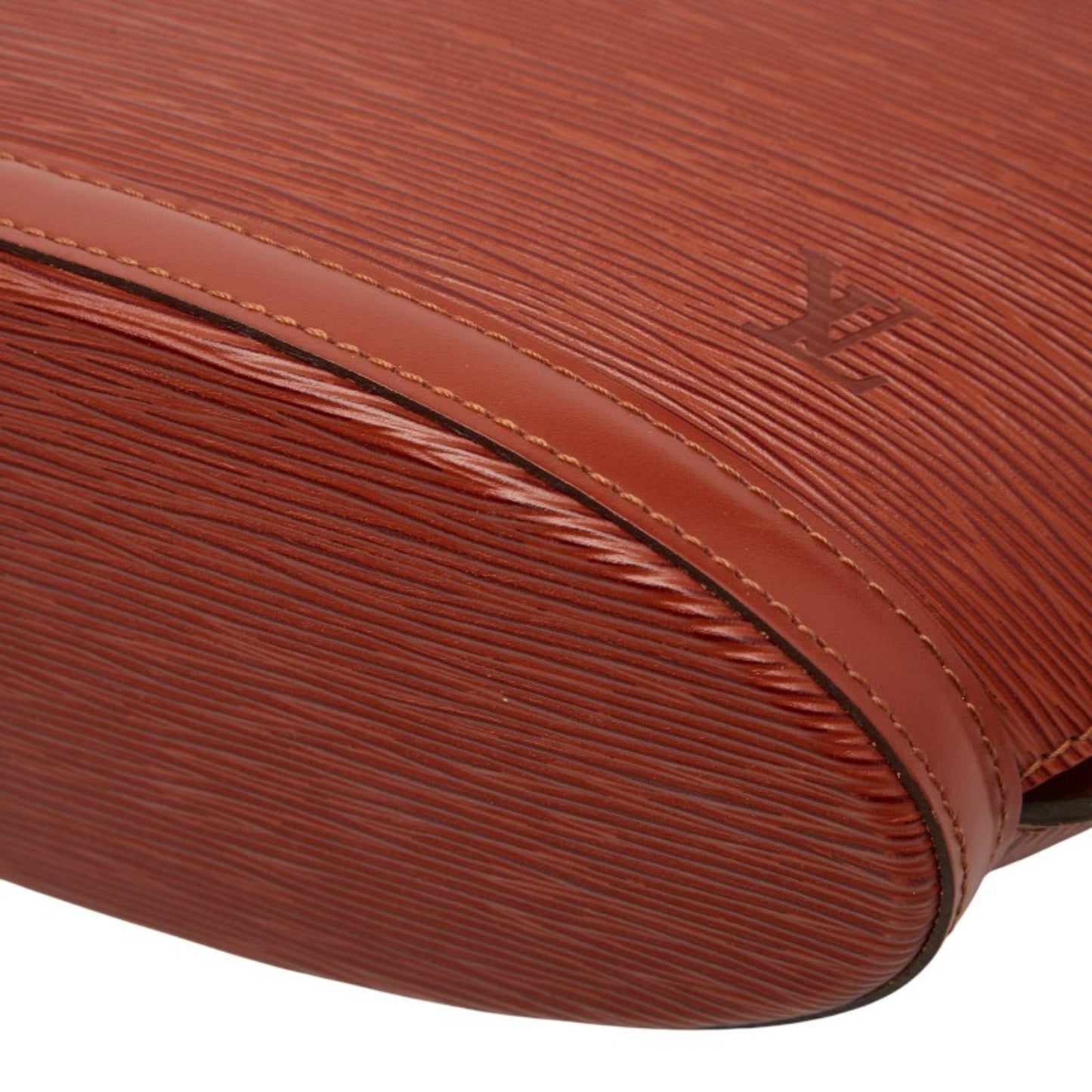 Louis Vuitton Epi Saint-Jacques Shoulder Bag M52273 Kenya Brown Leather