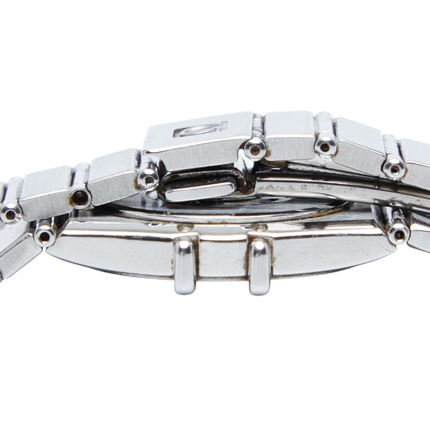 Omega Constellation Quartz Watch With Silver Dial And Stainless Steel