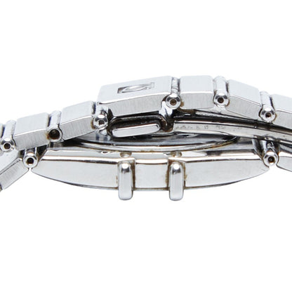 Omega Constellation Quartz Watch With Silver Dial And Stainless Steel