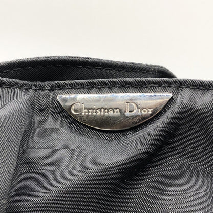 Christian Dior Dior Handbag Black Marispearl Nylon