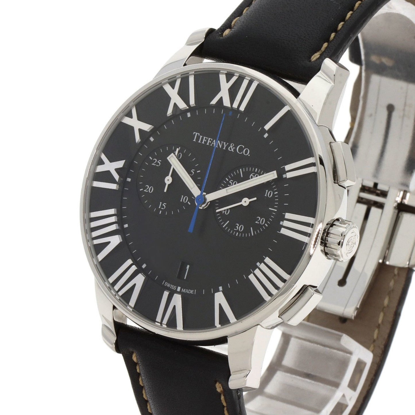 Tiffany & Co. Atlas Dome Chronograph Watch