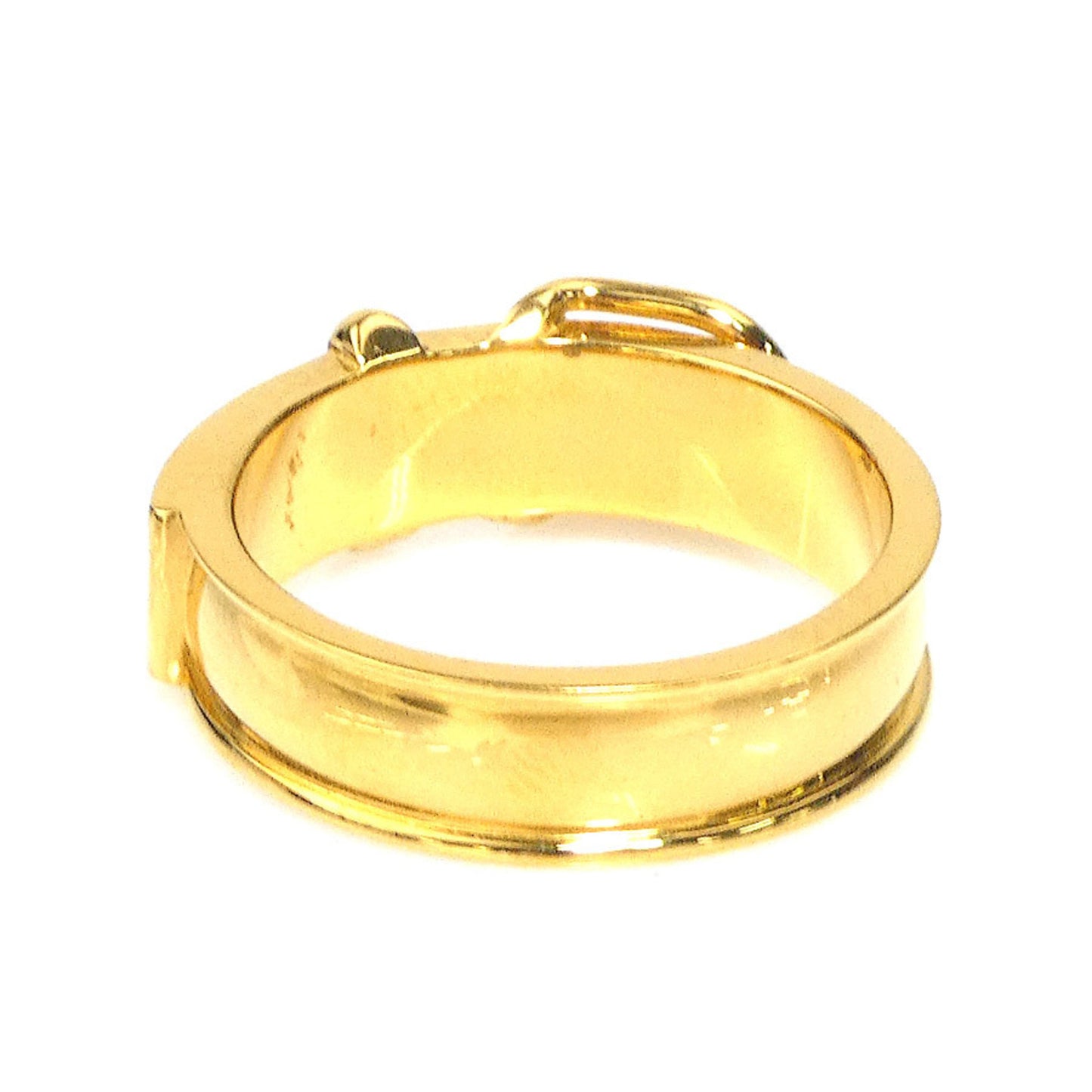 Hermes Herms Scarf Ring With Belt Motif