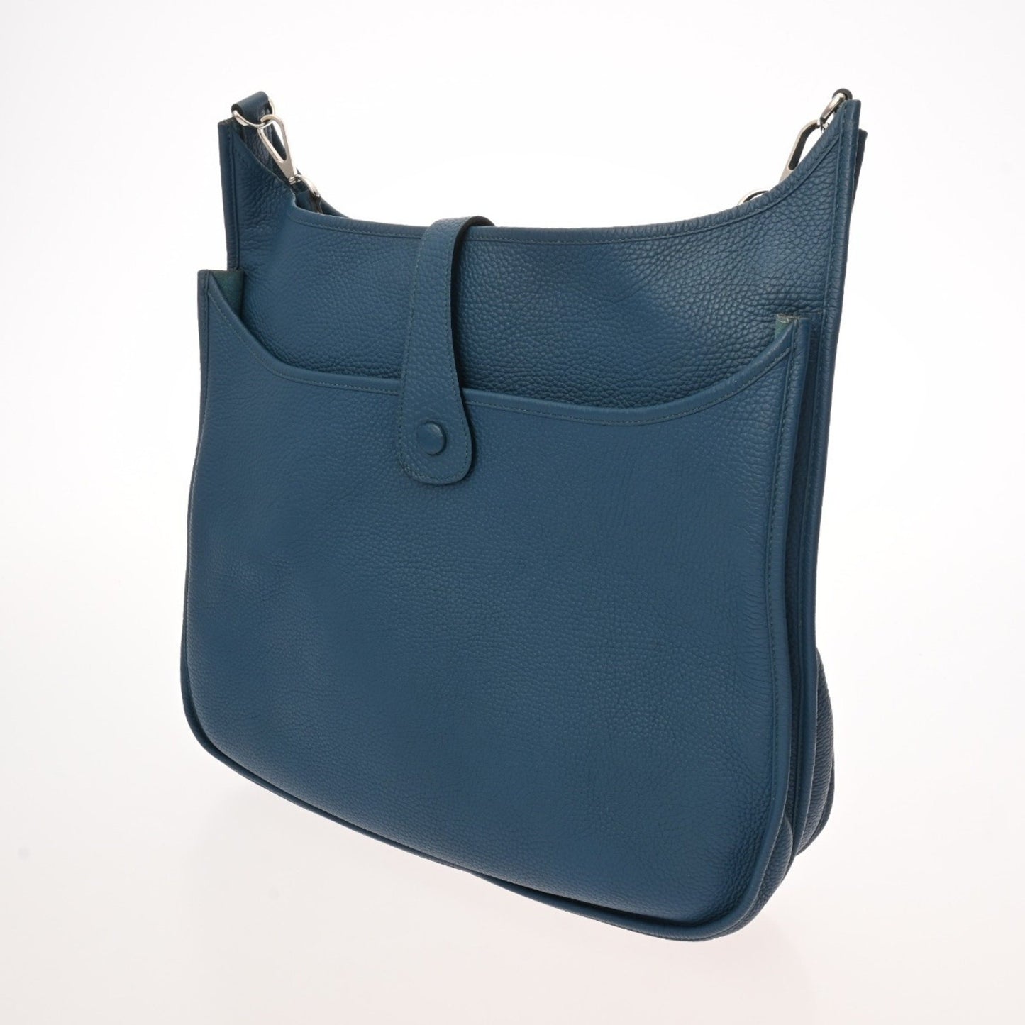 Hermes Evelyn 3 Tgm Blue P Stamp (Circa 2012)