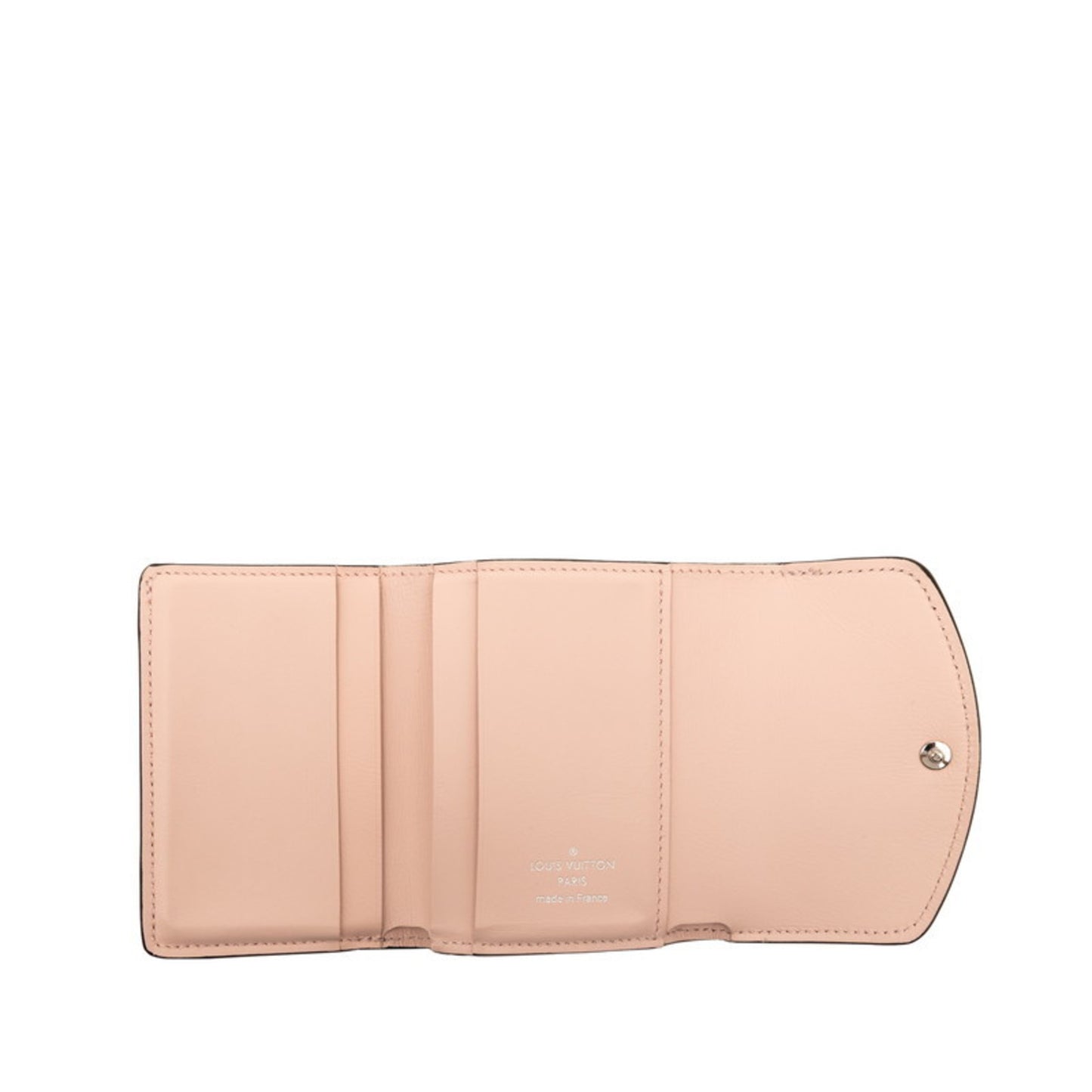 Louis Vuitton Monogram Mahina Portefeuille Iris Xs Tri-Fold Wallet M67499 Magnolia Pink Leather