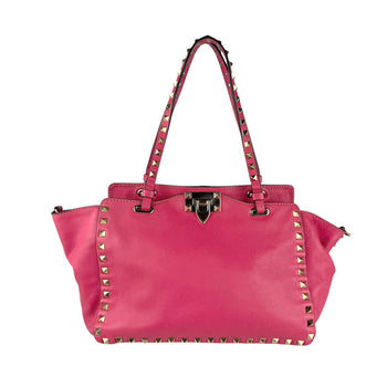 Valentino Garavani Handbag/Shoulder Bag In Pink Leather For Women
