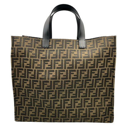 Fendi X Frgmt Pokmon Brown Ff Fabric Tote Bag 8Bh357 Canvas