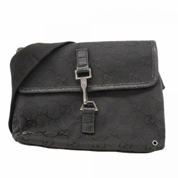 Gucci Gg Canvas Waist Bag 92543 Black