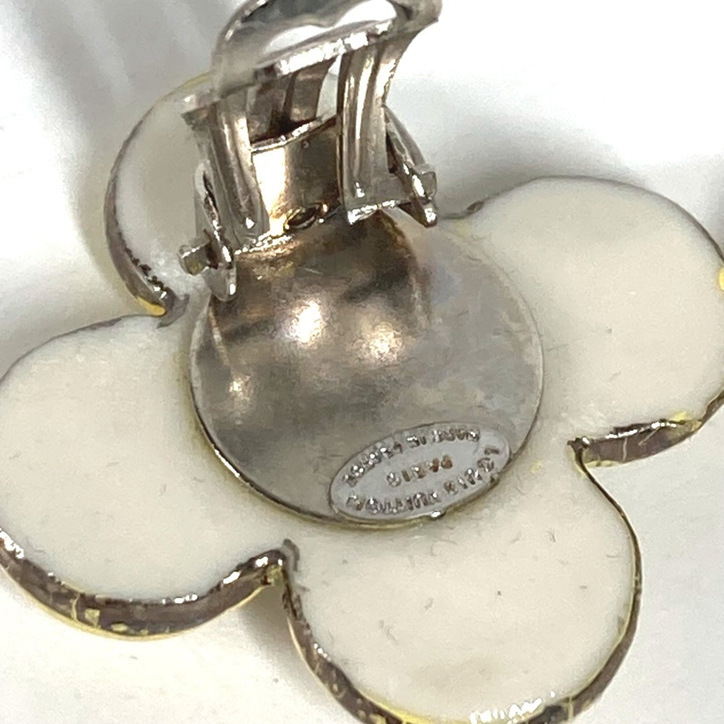 Louis Vuitton Louis Vuitton Flower Earrings Ceramic