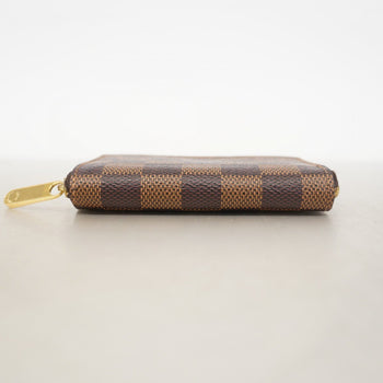 Louis Vuitton Damier Zippy Coin Purse N63070 Ebene