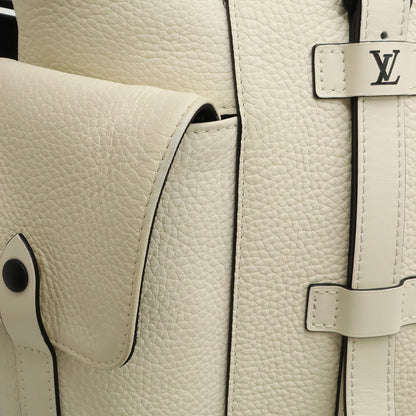 Louis Vuitton Christopher Tote Shoulder Bag In Taurillon Leather (Bron White) M58477