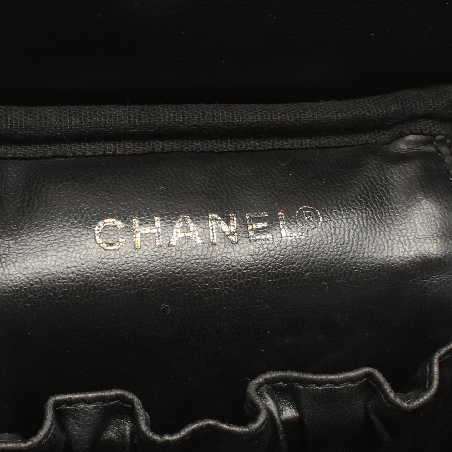 Chanel Coco Mark Handbag Leather