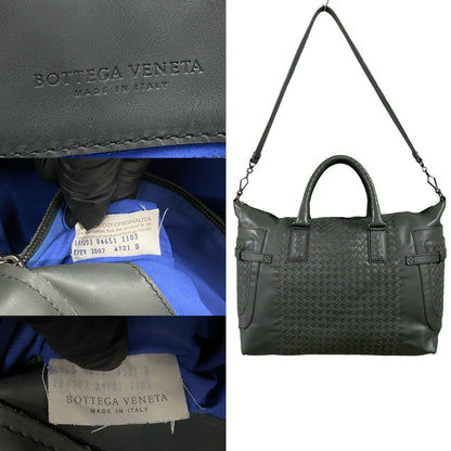 Bottega Veneta Intrecciato Leather 2-Way Shoulder/Boston Bag