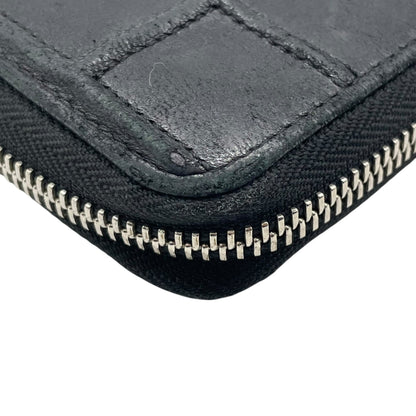 Christian Dior Diorama Long Wallet With Round Zipper