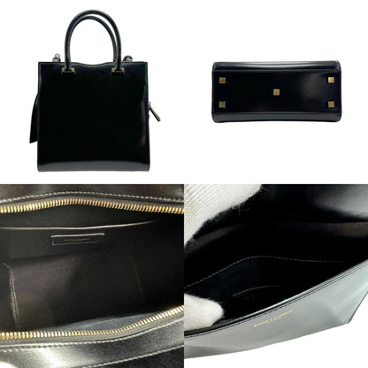 Saint Laurent Saint Laurent Handbag Shoulder Bag Uptown Small Leather Black Gold