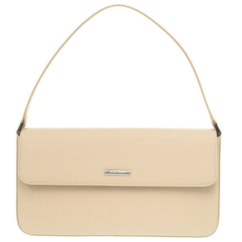 Burberry Plate Leather Beige Handbag 1672Burberry