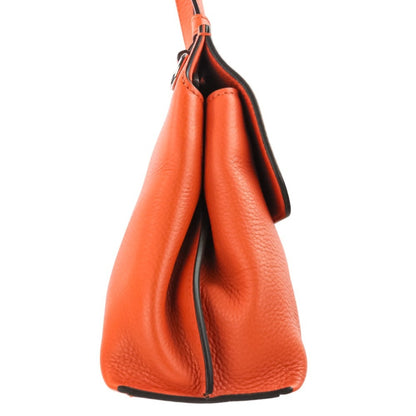 Gucci Bamboo Daily Top Handle 2-Way Handbag/Shoulder Bag 370831 Orange