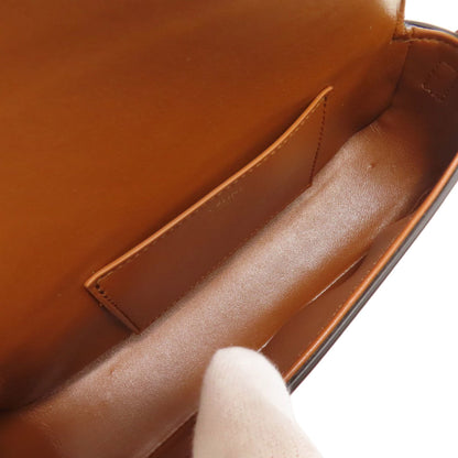 Celine Cadena Motif Shoulder Bag In Calf Leather