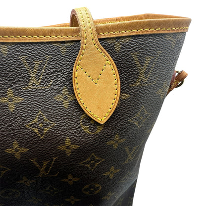 Louis Vuitton Louis Vuitton Neverfull Mm Monogram M40156 Tote Bag Brown Lv