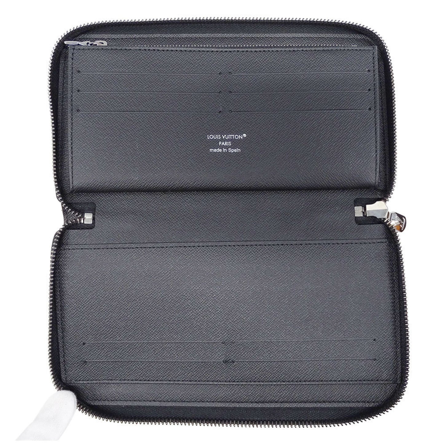 Louis Vuitton Men'S Monogram Eclipse Zippy Organizer Long Wallet