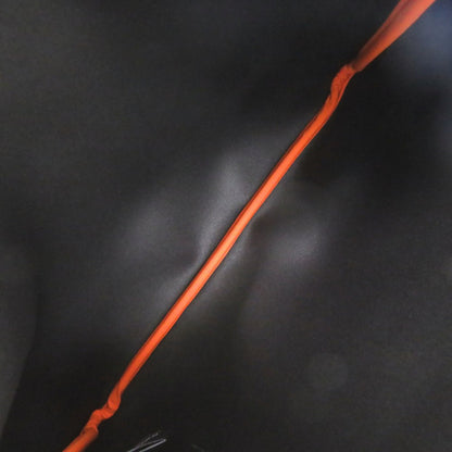 Unused Herms Neoban Mm Nylon/Polyamide Orange Pouch 0575 Hermes